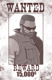 Wanted: Barret (FF7)